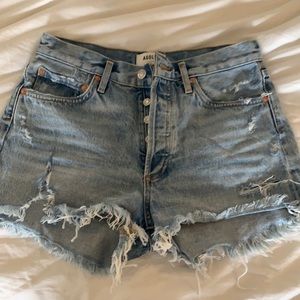 Agolde denim shorts